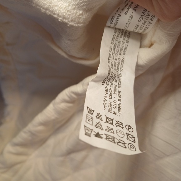 ZARA Quilted Jacket Pockets Zipper Diamond quilted jacket Boxy Layer - Picture 8 of 8